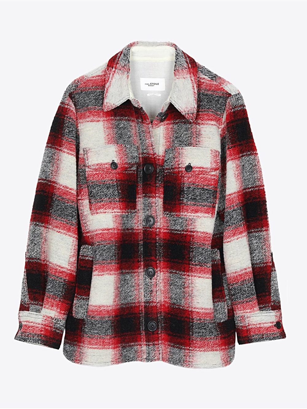 Isabel Marant Etoile Gastoni Plaid Jacket